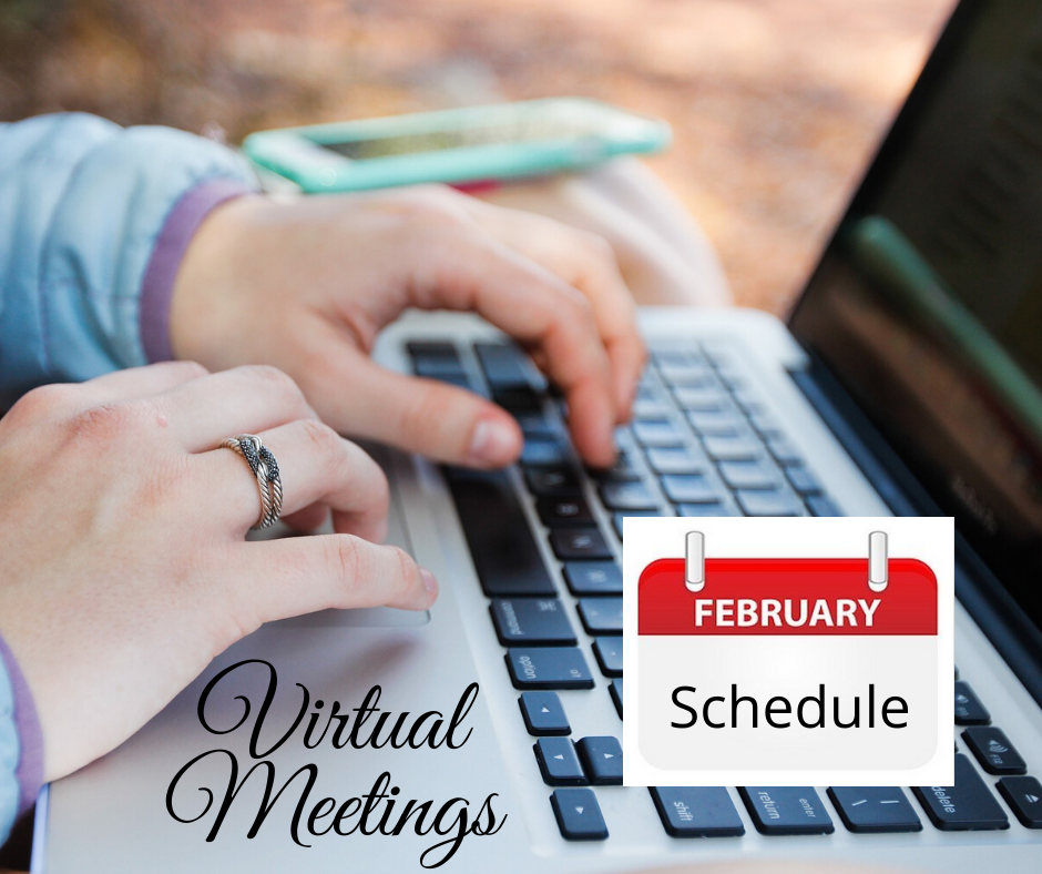 Virtual Meetings for February 2022