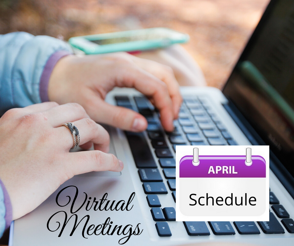 Virtual Meetings for April 2022