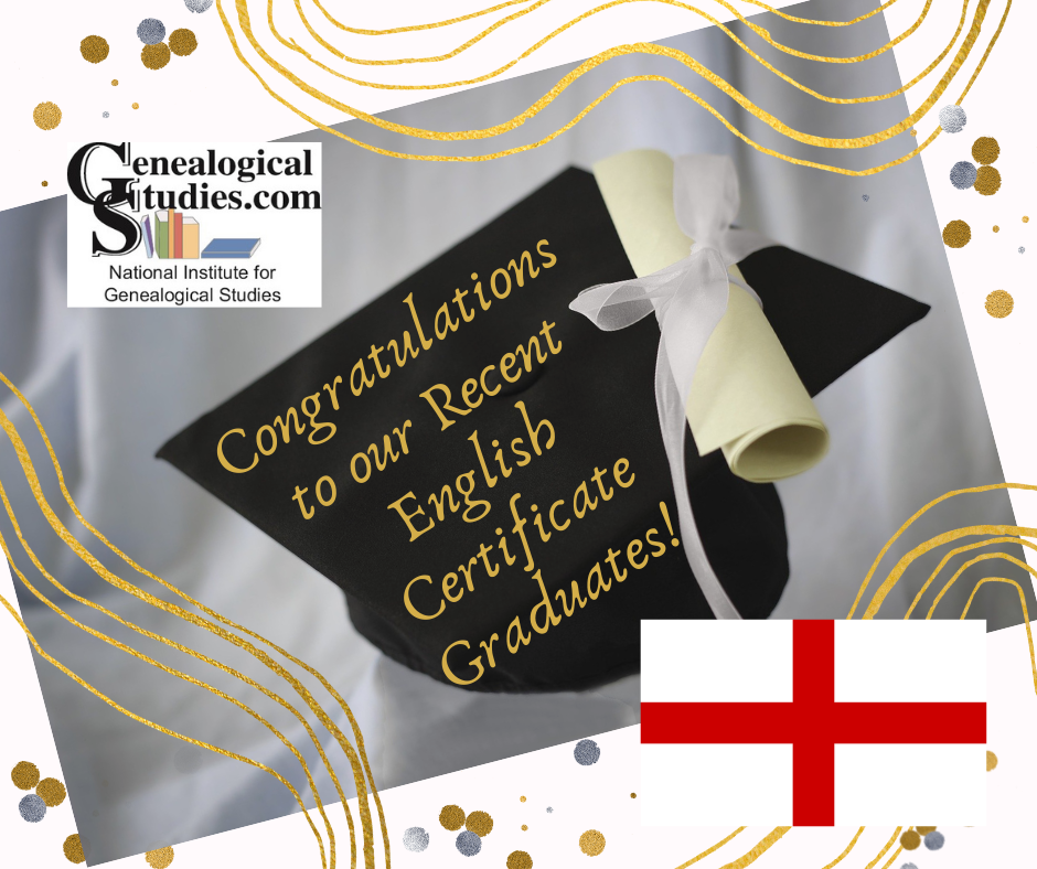 Our Recent English Records Graduates