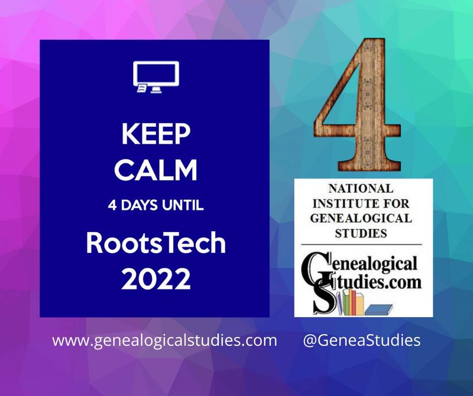 Countdown to RootsTech 2022