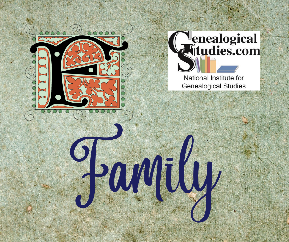 Research A-Z ~ Family