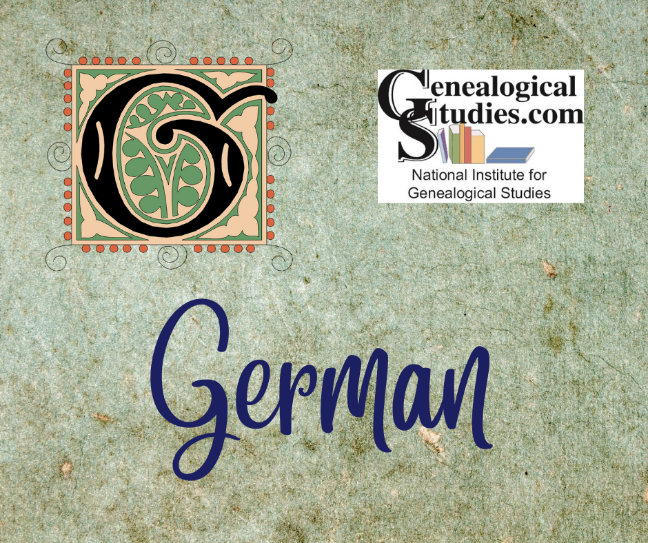 Research A-Z ~ German