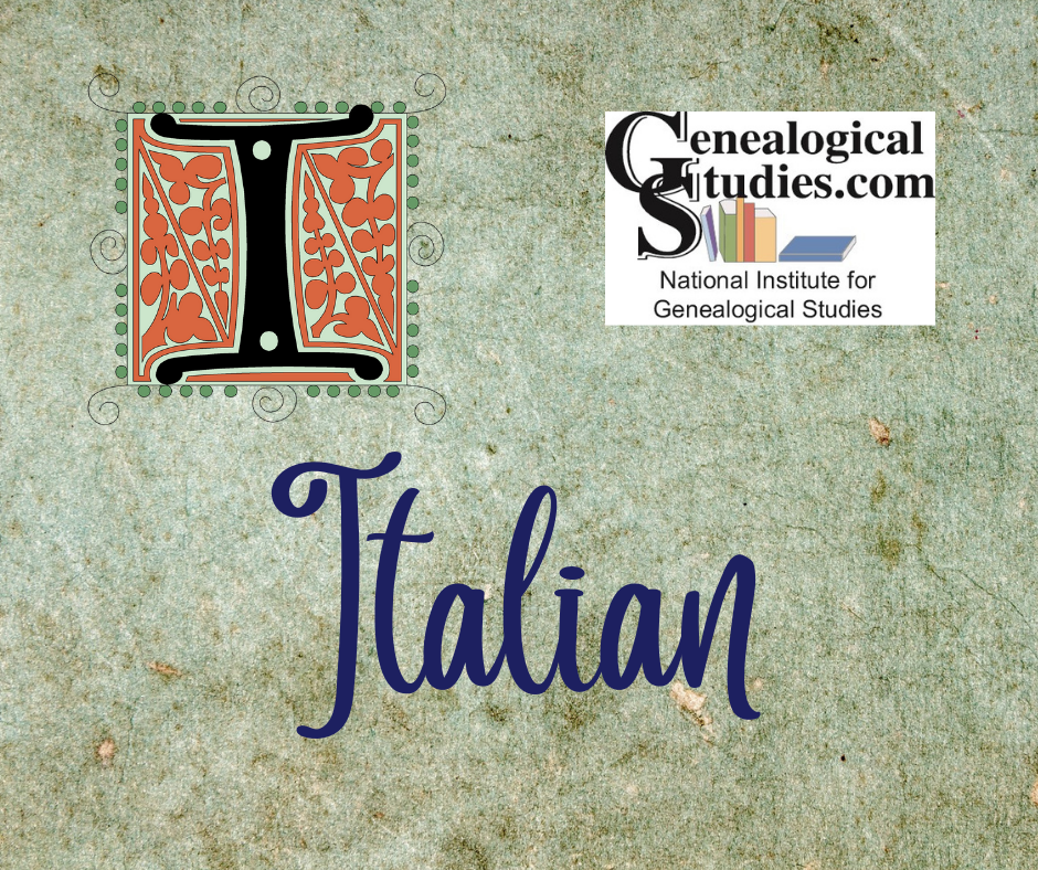 Research A-Z ~ Italian