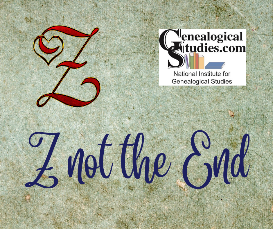 Research A-Z ~ Z not the End