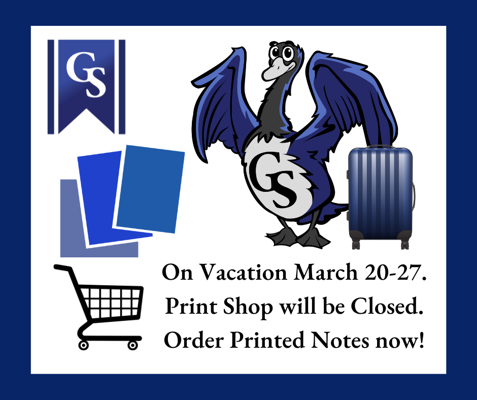 Notice for Vacation
