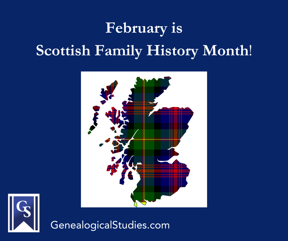 Scottish Family History Month