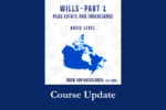 Canadian Wills part 1 new course